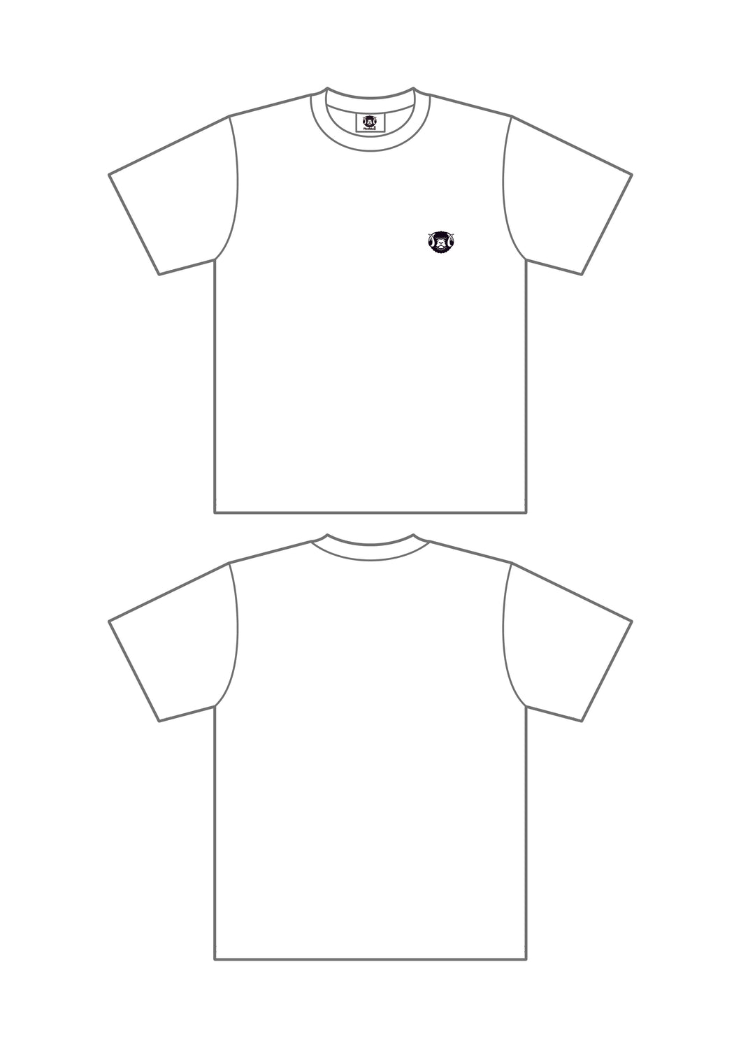 Planet sheep OnePoint T-shirt White