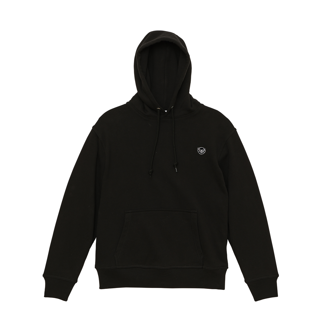 【Planet sheep】1POINT LOGO HOODIE (Black)